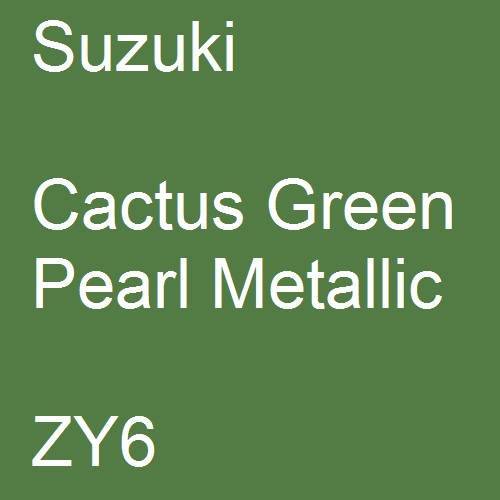 Suzuki, Cactus Green Pearl Metallic, ZY6.